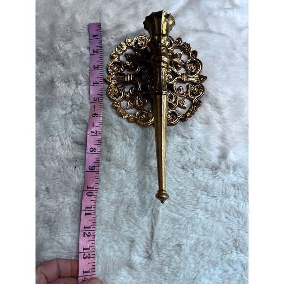 Homco one candle wall sconce made in USA - Picture 2 of 7